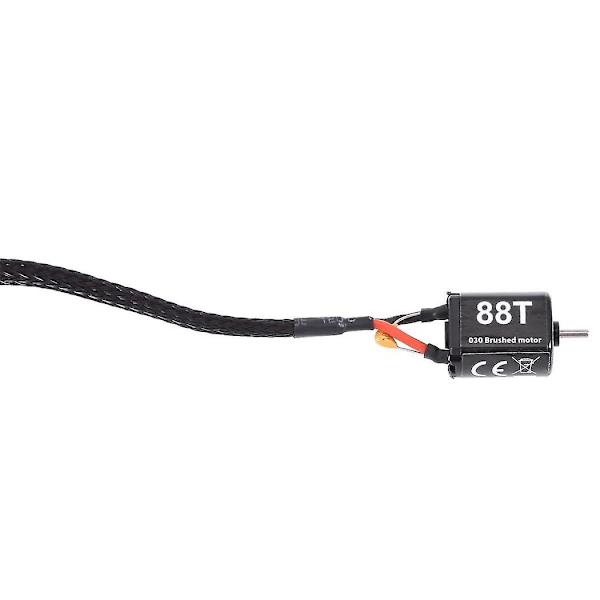 1 stk. Dobbeltrettet Børstet ESC 2s-3s Lipo 5a ESC Hastighedskontrol med 2 stk. 030 88t Børstet Motor til RC Model