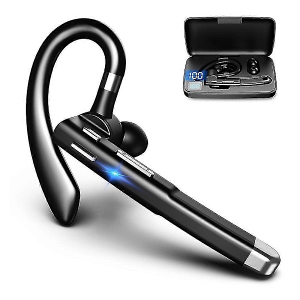 Bluetooth Headset til Mobiltelefon - Kompatibel med iPhone og Android