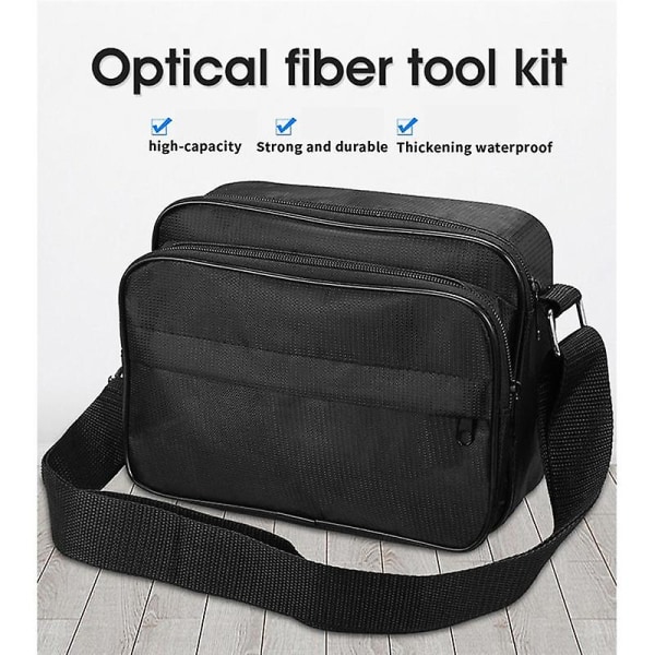 Ftth Tool Kit Fiberoptisk verktøy tom pakke Maskinvare / nettverksverktøy Oppbevaringspose 24cmx10cmx18cm(em)
