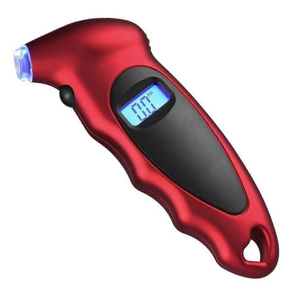Digital Dæktryksmåler LCD Display Manometer Barometer Tester til Bil Lastbil