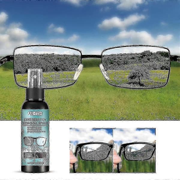 Linseridsfjernelsesspray Briller Forrude Glas Reparationsvæske 100 ml