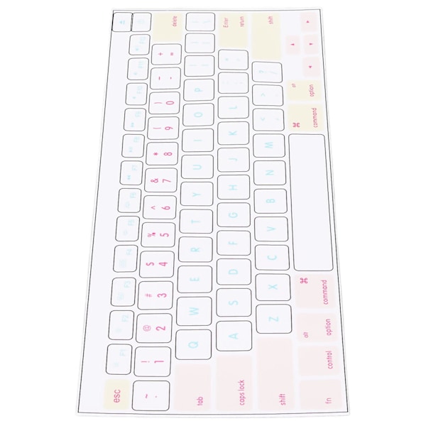 Tastatur Klistermærker Erstatning PVC Støvtæt Desktop Tastatur Klistermærker til IOS A1466 A1278 A1298