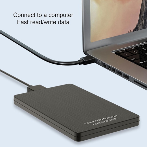 2,5 tuuman kiintolevykuori Tiedonsiirtoajuri Ilmainen USB 3.0 SATA-tuki 7mm/5mm HDD-laatikko Tietokoneen lisävarusteet