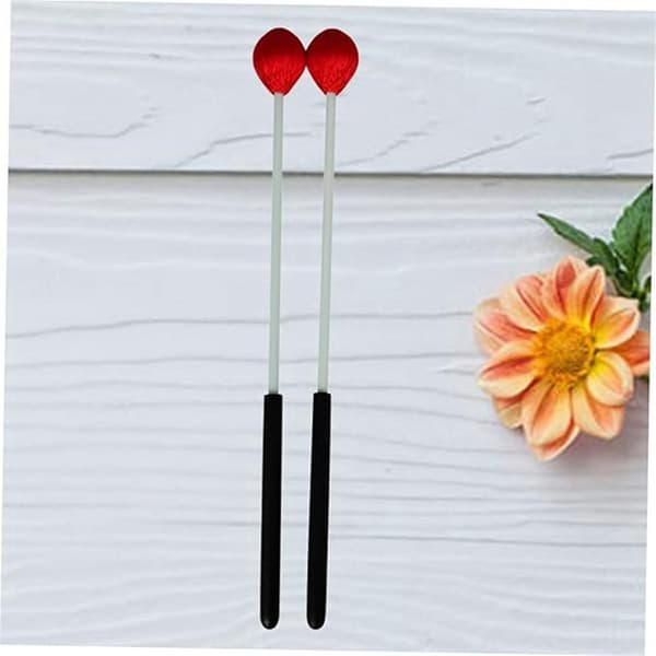 1 Par Yarn Marimba Hammer til Marimba Percussion Sticks Marimba Hammer Marimba Sticks Medium Hammer