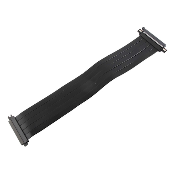 PCIE 4.0 X16 Äärimmäisen Joustava 180 Asteen Nopea GPU-jatkokaapeli RX6900XT RX6800XT RTX3090ti Musta 45cm/17.72in YEMMA