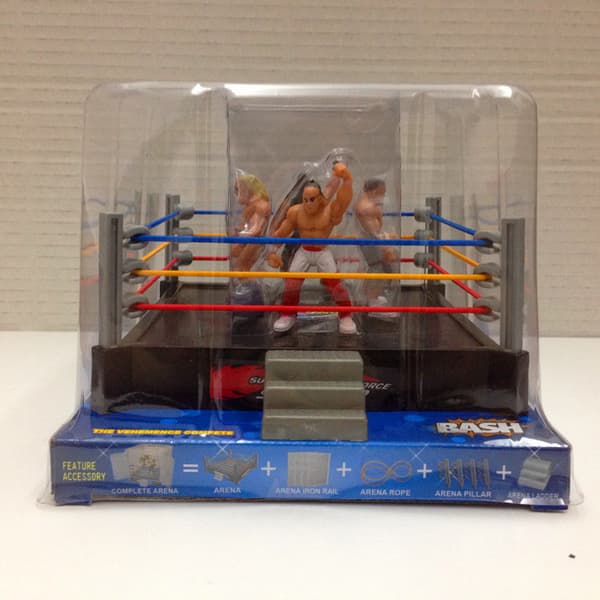 Bryder Kvartet Arena Karakter Statisk Model Sæt Gladiator Bryder Ornamenter Børnelegetøj 4PCS