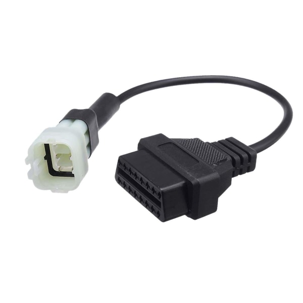 6-stifts till OBD 16-stifts adapter OBD2 feldiagnostikkabel för RC 2011 - 2017 motorcyklar