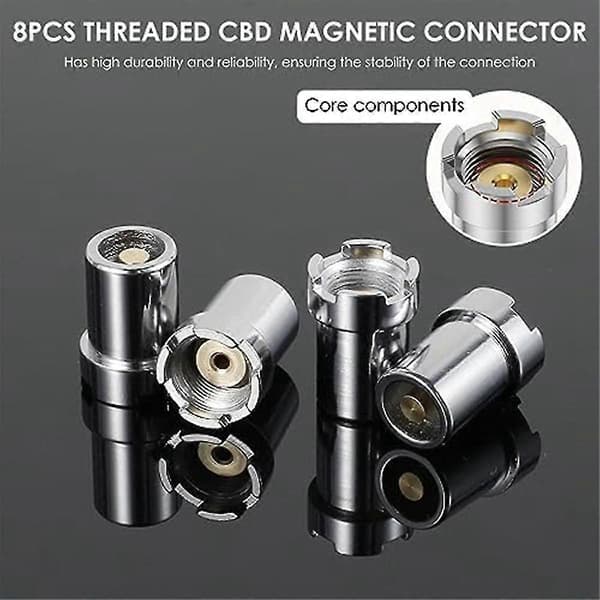Stik 510 Adapter, Magnetisk Adapter Gevind Adapter Kit (16 stk.) - Yvan