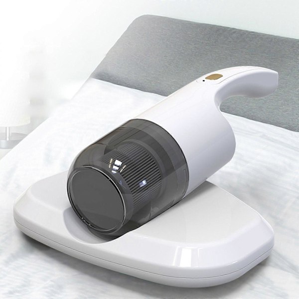 Støvsuger, Sengestøvsuger med 2 tilstande, Støvsuger Støv, Snavs, Dyrehår med 6.000 Vibrationer pr. minut, Vaskbart Filter, Fantastisk til Sofa, Seng, Tæppe