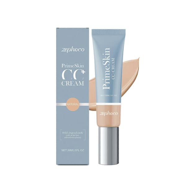 PrimeSkin CC+ Creme - Flydende Foundation, Foundation Makeup, 1,8 fl oz/30 ml