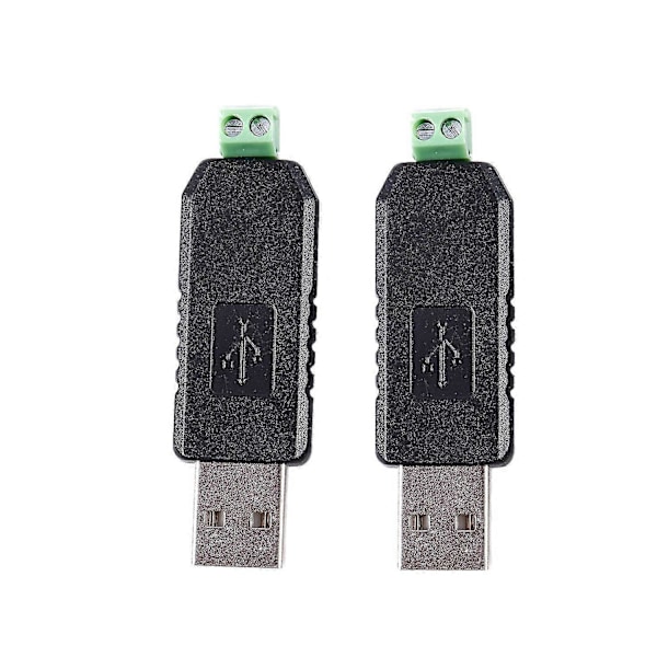 2x St USB Till RS485 -485 Gränssnitt Konverter Seriell Adapter Kompatibel + PLC