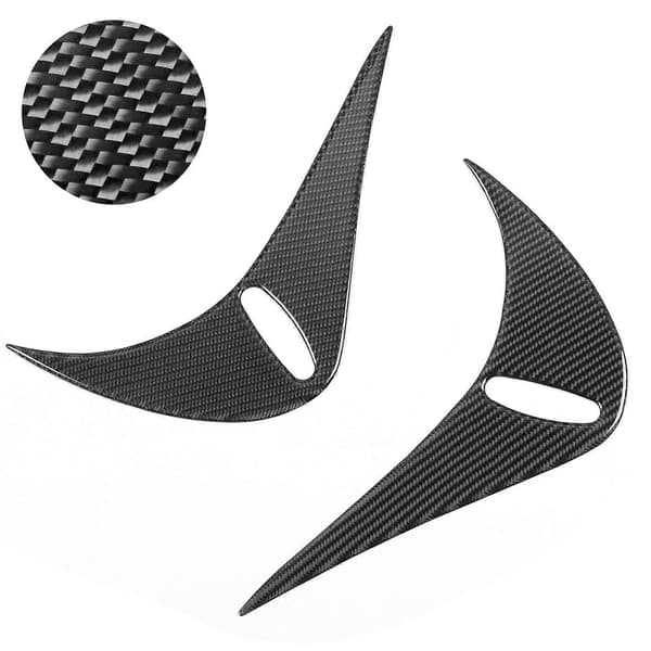 Par Tail Light Eyebrow Trim Kolfiber Baklykta Ögonlock Skydd Passar Subaru BRZ 2012-2016
