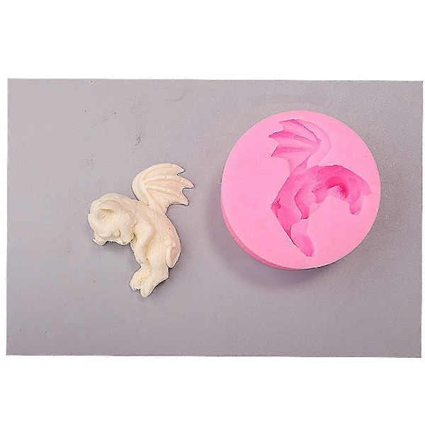 Sleep Devil Kat Lys Epoxy Resin Form Aromaterapi Gips Silikoneform DIY Håndværk Smykker Boligdekorationer Støbning