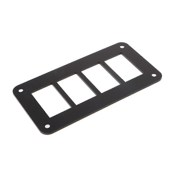 Vippe Rocker Switch Panel Hus Holder 2/3/4/6 Vejs til Marinebåd Autocamper