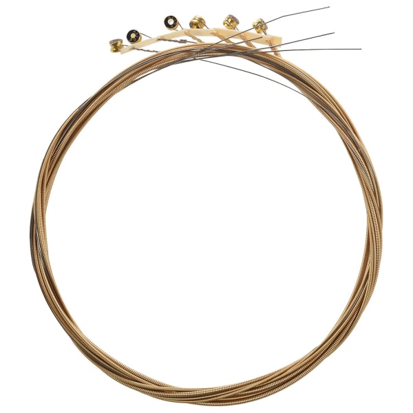 Aw432l 1 Set Acoustic Guitar Strings 012-053 Light,super Light Copper Alloy Wound Anti-rust Guitar