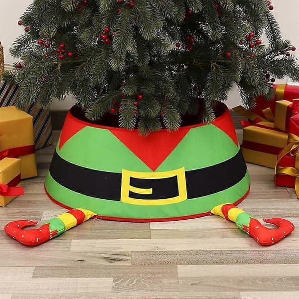 Sammenklappelig Plys Juletræskrave