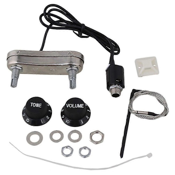 Akustisk Gitarr Pickup Piezo & Passiv Förförstärkare Ps700 - SFYGV