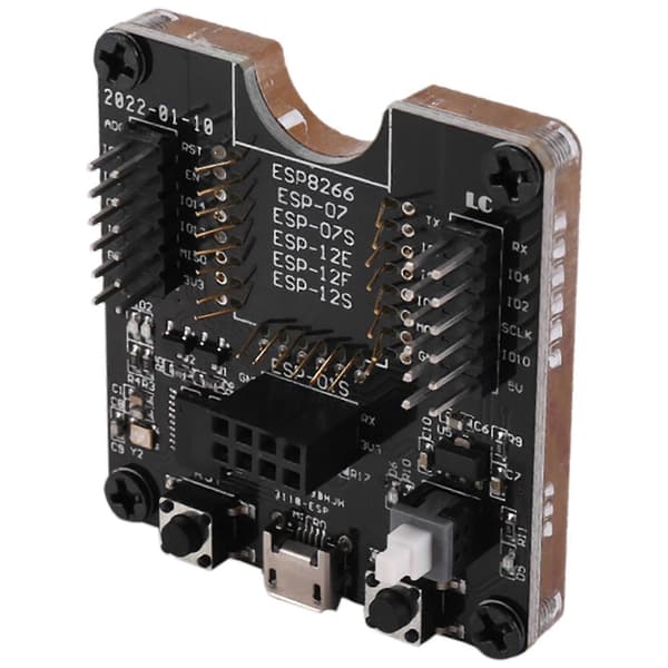 ESP8266 Utviklingskort Brennebord Systemmodul for ESP-12F ESP-07S ESP-12S ESP-32 ESP-18T