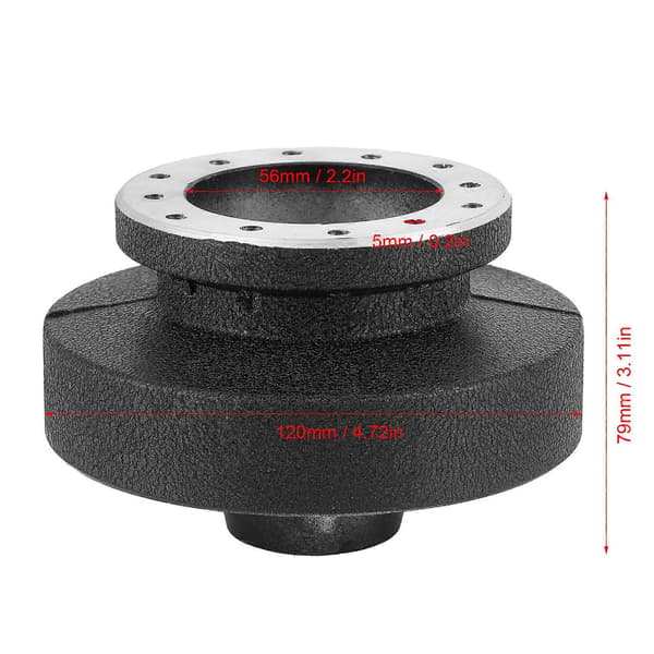 Ratstyrenavs Adapter Montering Base Bil Ombygning Tilbehør Passer til E36 MOMO/OMP/NRG