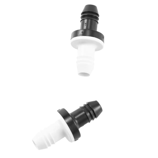 8 st 3/8 tum 10 mm Inline ABS Envägs Vatten Backventil för Bränsle Gas Vätska Luft