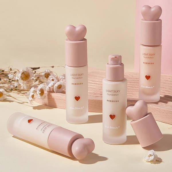 Foundation Full Täckning Torr Fet Återfuktande Concealer Oljekontroll Flytande 35ml
