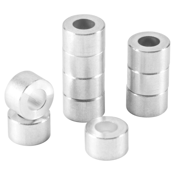 Aluminiumsøyle Flat Pakning Bushing 6mm Aluminiumsbushing Aluminiumsbarriere 3D-skrivertilbehør for Openbuilds