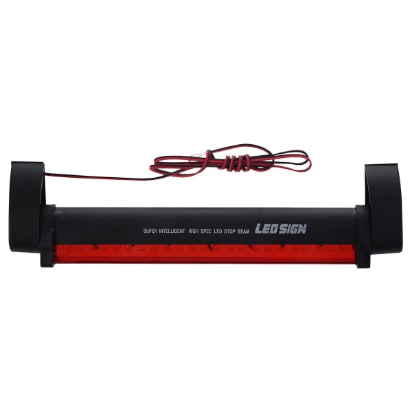 Red 24 Led Car Vehicle Third Brake Stop Tail Light Lamp Bar Dc 12v