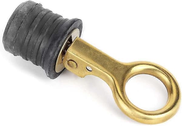 Länsplugg Marinbåt Mässing Länsplugg För Hål Båt Akterspegel Länsplugg Båt Bottenplugg (1 st, Mässingsfärg)