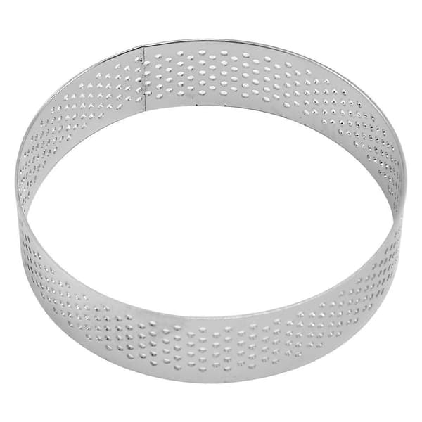 20 st 8 cm Cirkulära Tartlettformar med Hål Köksbakformar