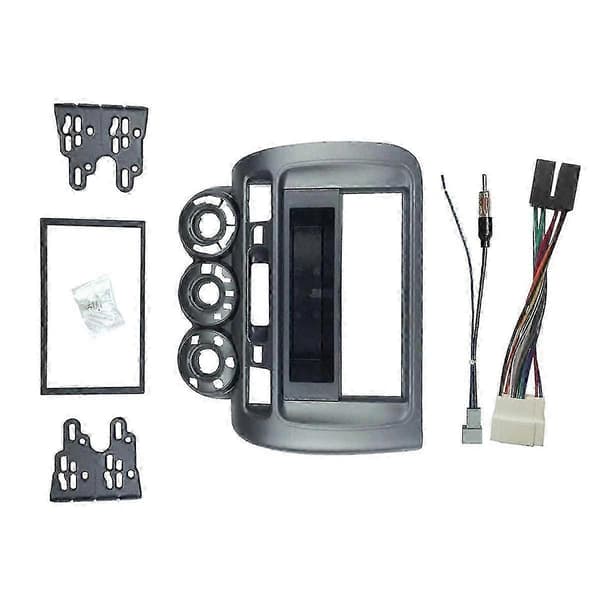 Bilradio Facia til Fit Jazz City Lhd One Din Dvd Stereo Cd Panel Montering Trim Kit Fram