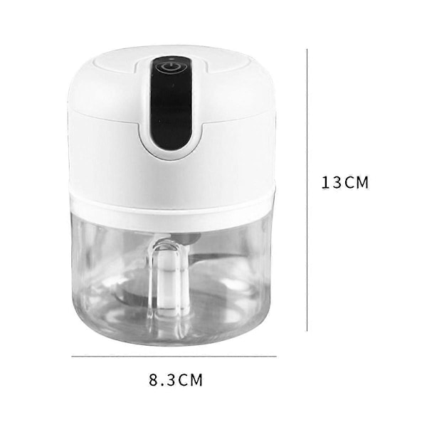 Hvitløkspresse, hakker med USB-lading, Mini Food Processor - Multi Chopper - Hvitløksblender