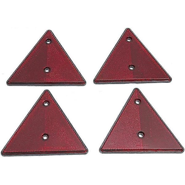 Reflekterande Triangelreflexer (4-pack) för Grindstolpar
