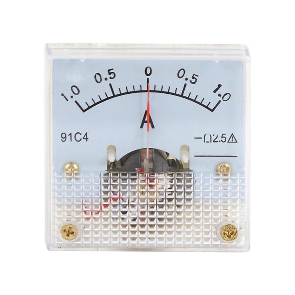 Klasse 2,5 Genauigkeit DC 01 A Ampere Analog Panel Meter Amperemeter 91 C4