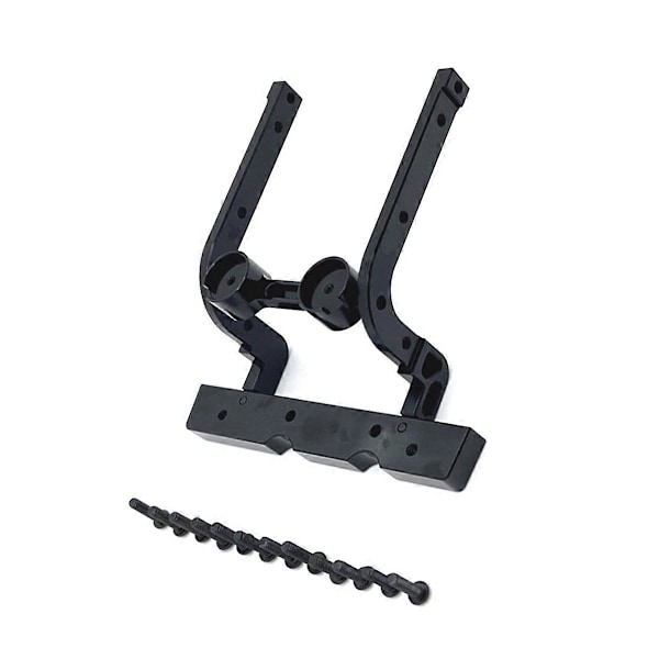 RC-auton etupuskurin kiinnityssarja 1/12 H12Y H12Y+ RC-auton päivitystarvikkeisiin, musta