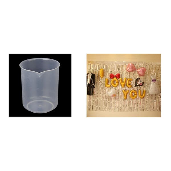 500 ml Graderad Beakare Transparent