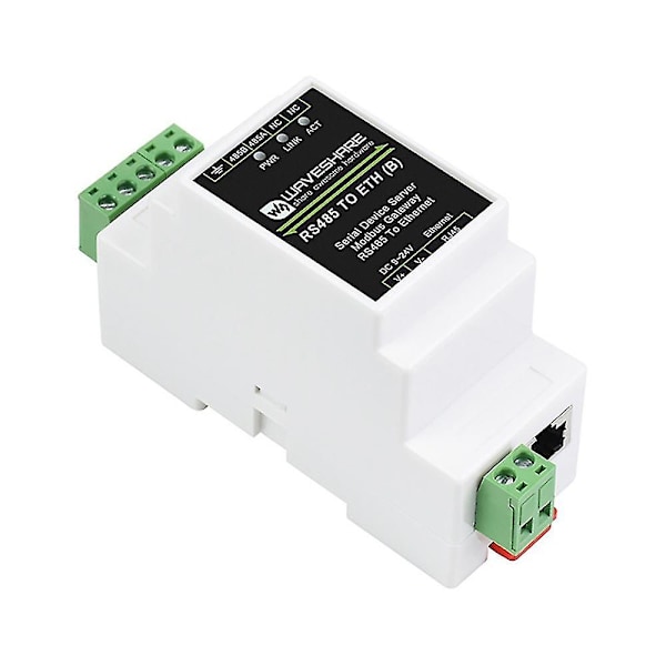 Rs485-sarjaporttipalvelin Rs485 RJ45 Ethernet /IP sarjaporttimooduliin, kiskoasennus