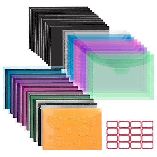 Magnetisk Papir-, Stempel- og Stanseopbevaringspose, Stanseopbevaringsæt til Opbevaring, DIY Scrapbooking, Kortfremstilling