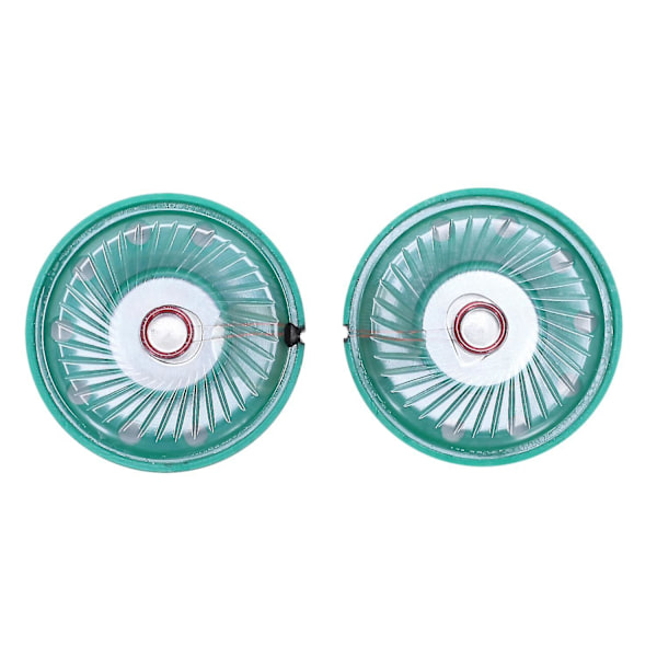 36mm Diameter Aluminum Shell Internal Magnet Speaker 16 Ohm 0.25w 2pcs