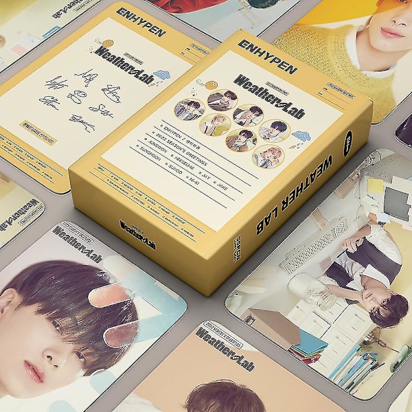 Lanbena 54/kpop Enhypen Lomo Cards Nytt Album Storlek: Mini Release Album K-pop Enhypen Cards