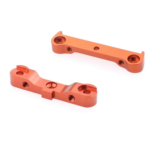 Metallinen taka-alatukivarren kiinnike 8045 1/8 08423 08425 08427 9020 9072 9116 9203 RC-auton osille, oranssi
