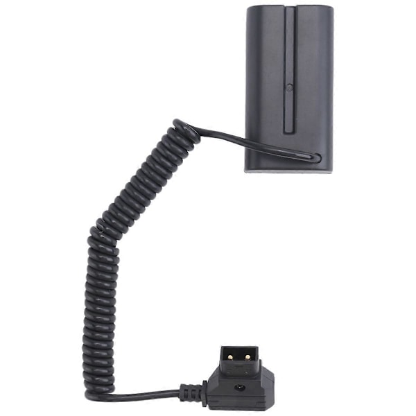Spiral D-Tap til L-Series F550 Dummy Batterikabel til Sony Feelworld/Atomos Shinobi Small Hd/Andycin