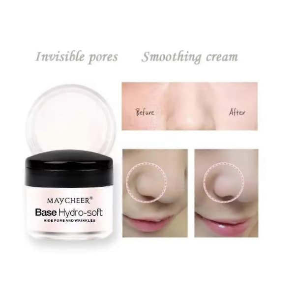 1-3X Magic Smooth Silky Face Makeups Primer Invisible Pore Wrinkle Cover Concealer Foundation Base Amazing Effect MAYCHEER CREAM 1pc