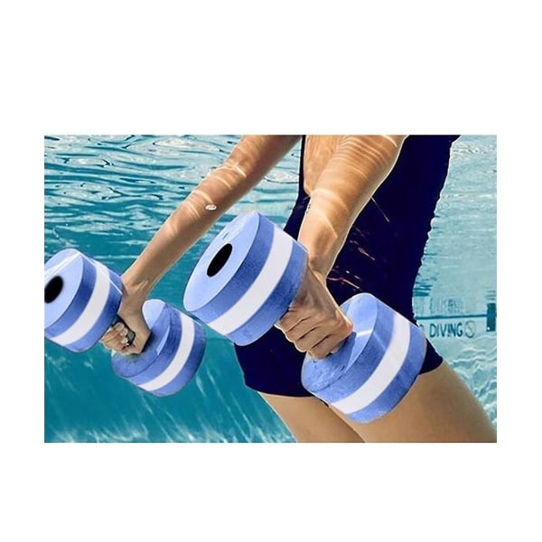Vedessä kelluva käsipaino aerobinen harjoitus Vesikäsipaino uintivälineet Vesijooga Fitness Dumbb