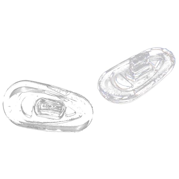 25 Par Silikon Neseputer for Briller Oval Push On