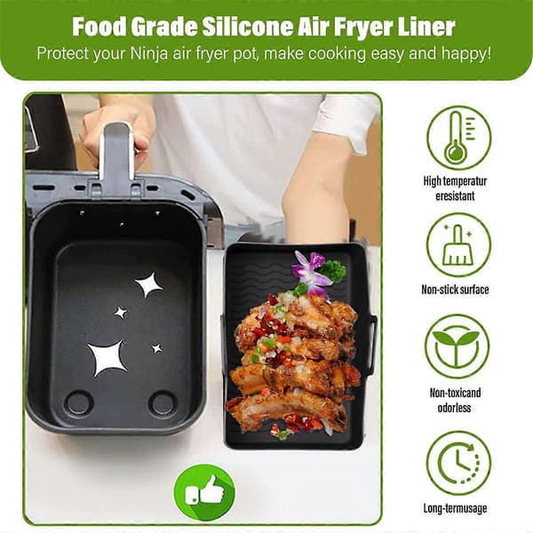 Airfryer Brett Airfryer Liner Kurv Ovn Bakebrett A