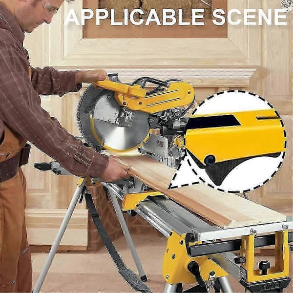 2 Stycken Dewalt DW7231 Geringssåg Monteringsfäste Klämmor med Monteringsfästen