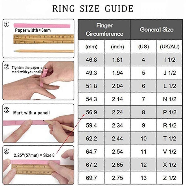 2 stk. Angst Ring til Kvinder Mænds Fidget Ring DIY Rustfrit Stål Udskiftelige Roterende Måne Stjerne Bånd Spinner-Ring -11