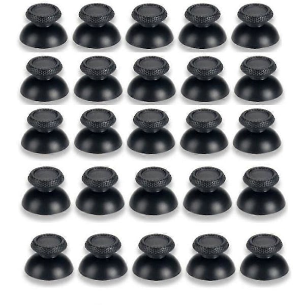 50st Ersättnings Svampformade Tumspakar 3D Analog Spak Joystick för PS5 Playstation 5 Handkontroll Gamepad Tumspakskydd