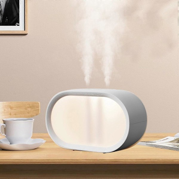 Luftfuktare för Sovrum - Dubbla Spraymunstycken Tyst Sval Mist Luftfuktare, 500ml