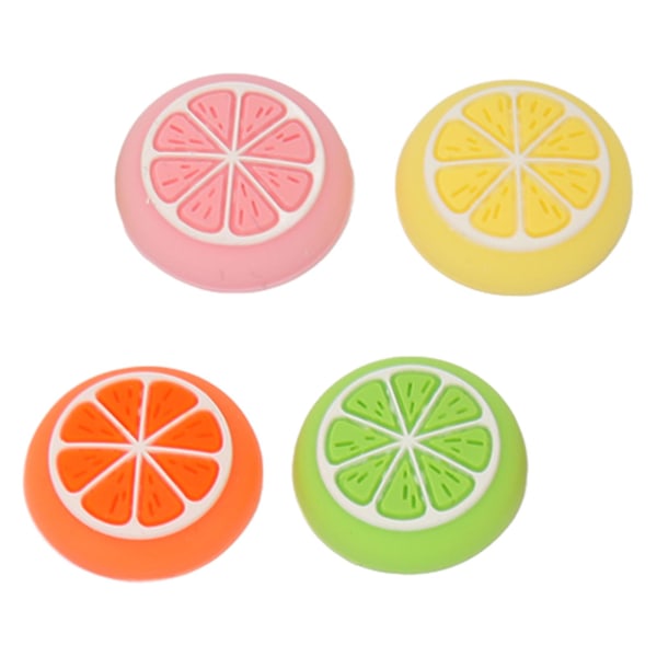 4 stk. Thumb Grip Caps til Switch, blød silikone, komfortable joystick caps, Thumb Stick Caps til Switch Lite